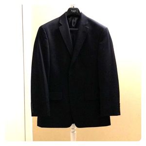 Haggar Dark Navy Blue Suit